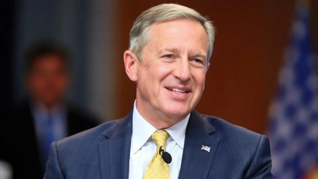 Brian Thompson net worth: Portrait of the former UnitedHealthcare CEO.