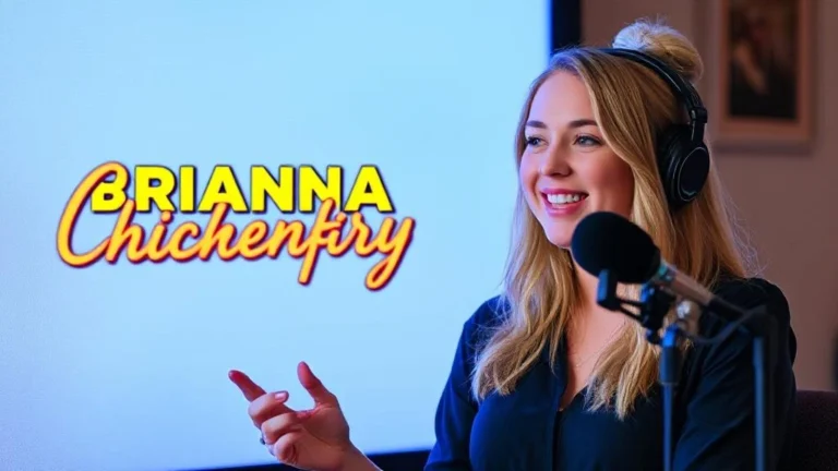 Brianna Chickenfry content creator, podcast.